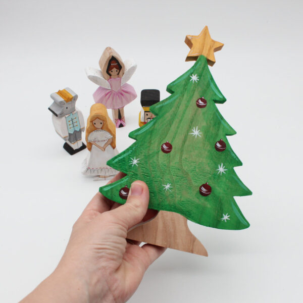 The Nutcracker Tree in hand - by Good Shepherd Toys