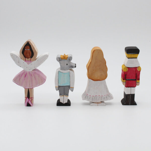 The Nutcracker Figures - Back - by Good Shepherd Toys