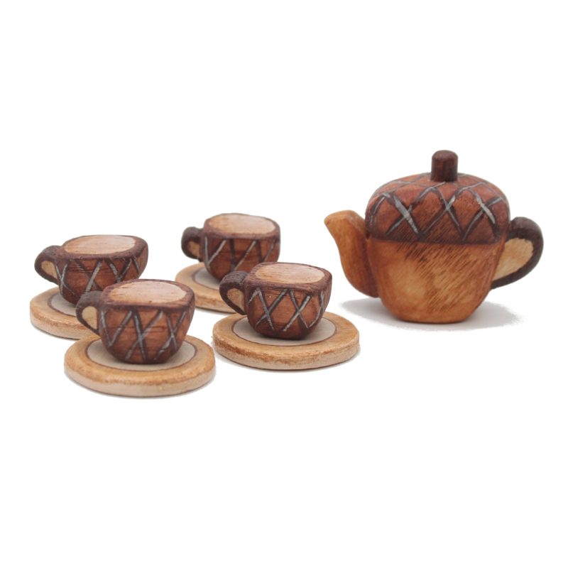 Acorn Tea Set - by Good Shepherd Toys