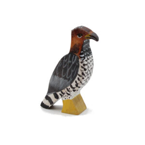 African Crowned Eagle Wooden Bird by Good Shepherd Toys