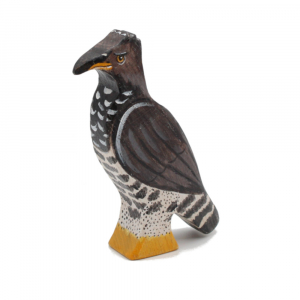 African crowned Eagle Toddler Bird Figure - by Good Shepherd Toys