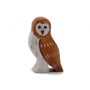 Barn Owl Wooden Bird