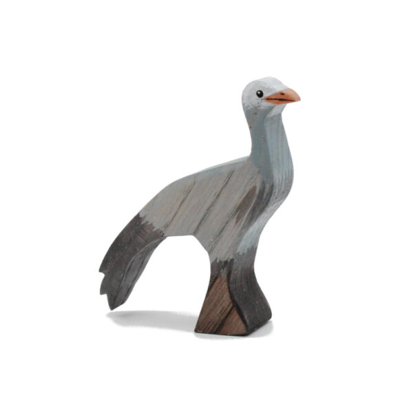 Blue Crane Wooden Bird by Good Shepherd Toys
