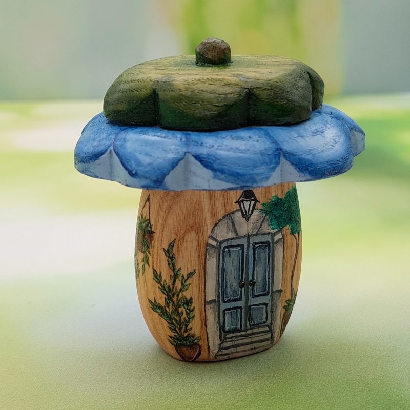 Blue Flower House HR - by Good Shepherd Toys