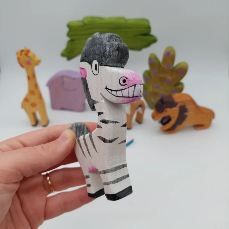 Bookaroo Set - Zebra in Hand