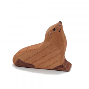 Brown Fur Seal Wooden Toy - by Good Shepherd Toys