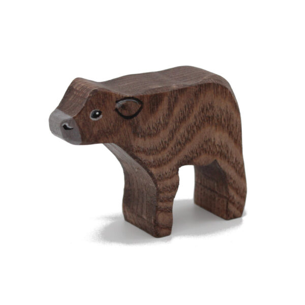 Buffalo Calf Wooden Figure - by Good Shepherd Toys