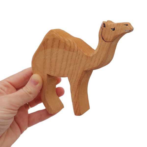 Camel wooden figure in Hand - by Good Shepherd Toys