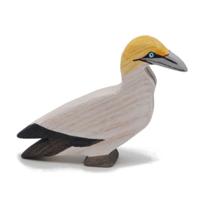 Cape Gannet wooden bird - by Good Shepherd Toys