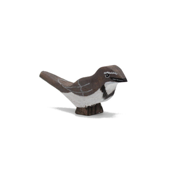 Cape Wagtail Wooden Bird by Good Shepherd Toys