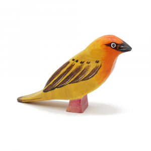 Cape Weaver Toddler Bird Figure - by Good Shepherd Toys