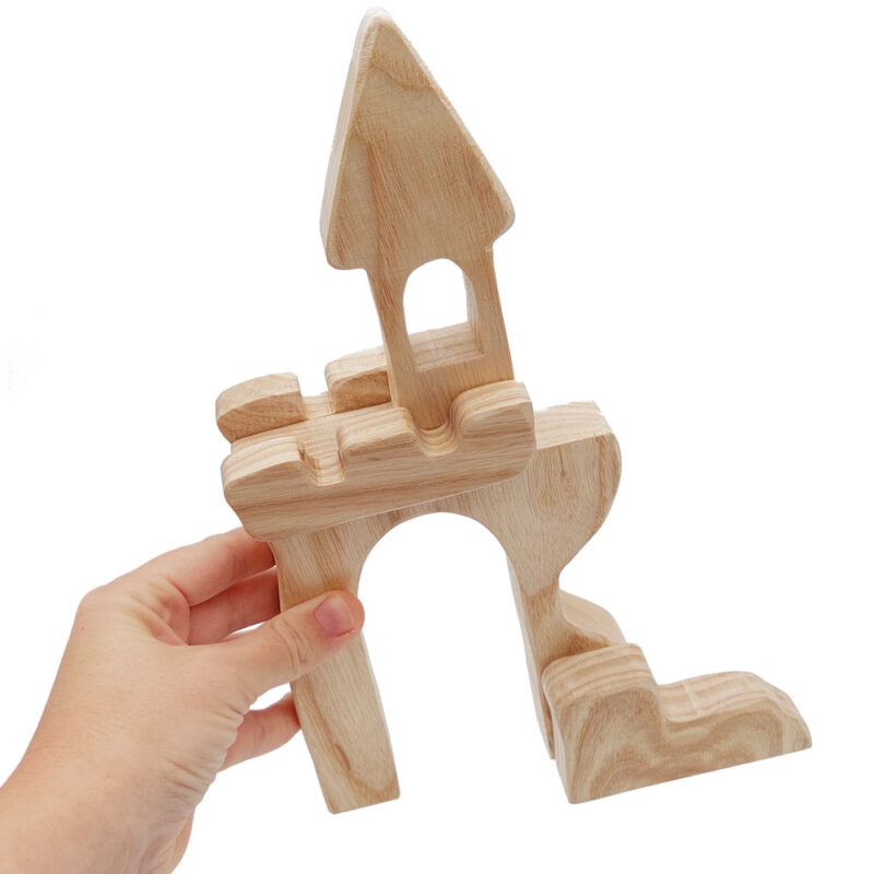 Wooden Castle in Hand - by Good Shepherd Toys