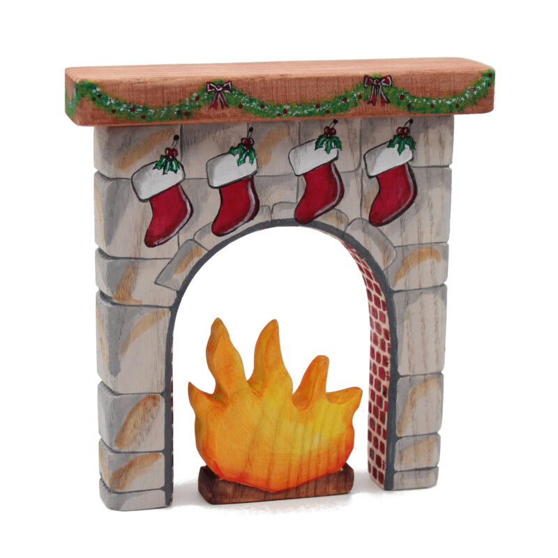 Christmas Fireplace - by Good Shepherd Toys