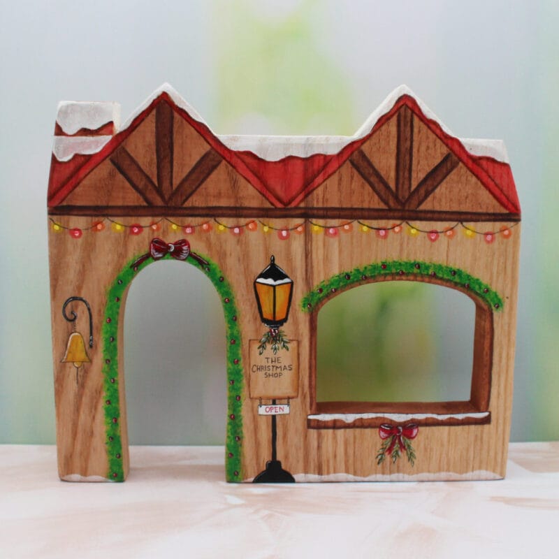 Christmas Shop Front - by Good Shepherd Toys