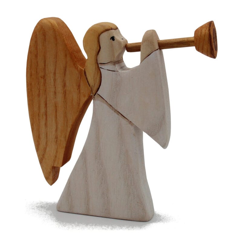 Christmas Trumpet Angel Colour - by Good Shepherd Toys