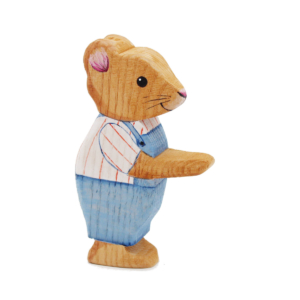 Country Mouse Wooden Figure - by Good Shepherd Toys
