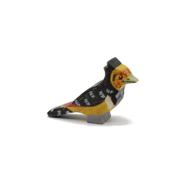 Crested Barbet Wooden Bird by Good Shepherd Toys