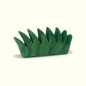 Dark Green Grass Shrub Wooden Plant - by Good Shepherd Toys