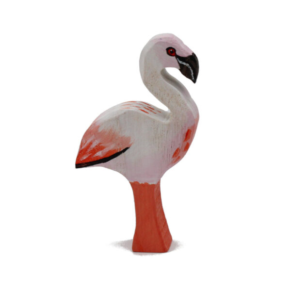Flamingo Wooden Bird by Good Shepherd Toys