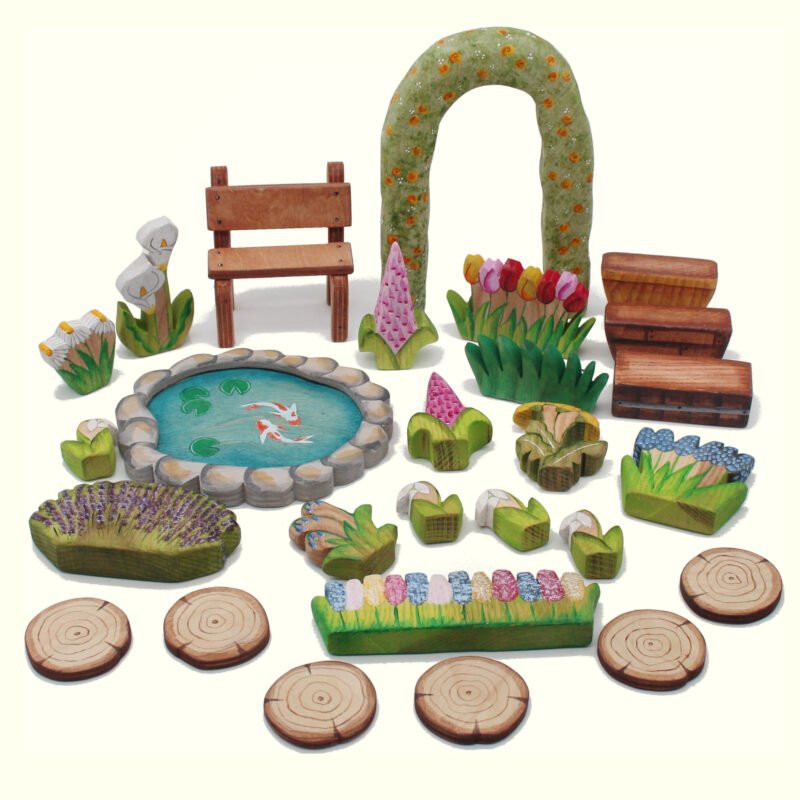 Flower Garden Set 001 - by Good Shepherd Toys