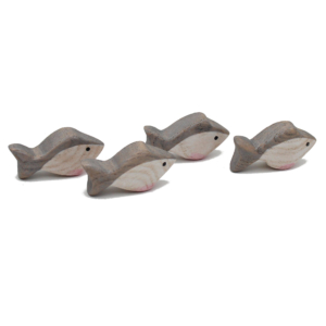 Four Wooden Fish Figures - by Good Shepherd Toys