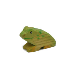 Frog Wooden Figure