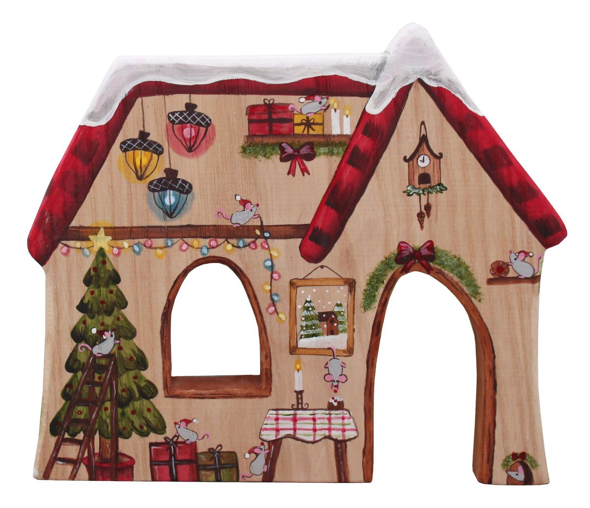 Christmas Mouse House - by Good Shepherd Toys