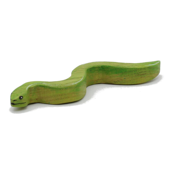 Garden Snake Wooden Figure by Good Shepherd Toys