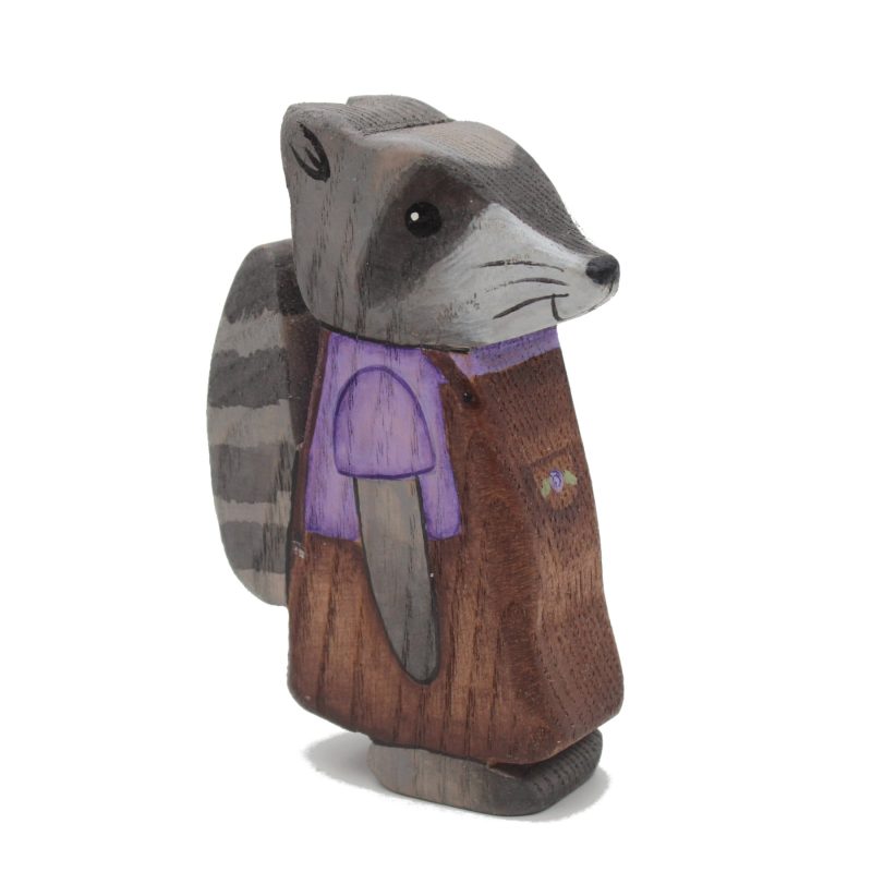 Girl Raccoon Figure - by Good Shepherd Toys
