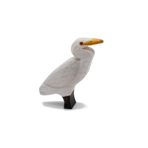 Great Egret Wooden Bird by Good Shepherd Toys