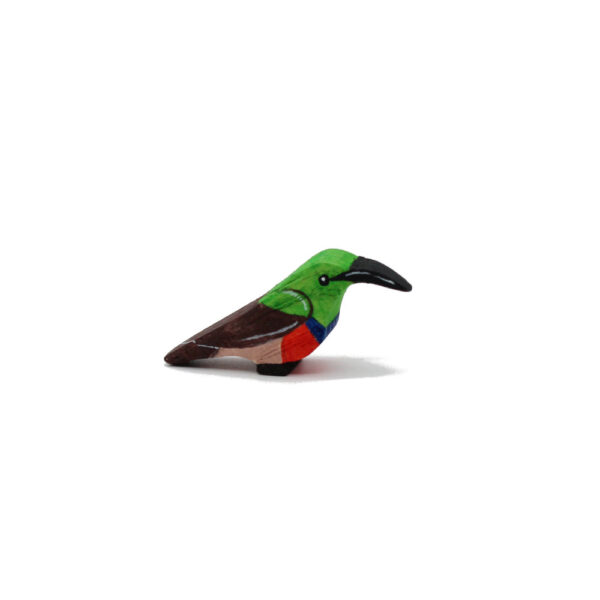 Greater Double-collared Sunbird Male Wooden Bird by Good Shepherd Toys