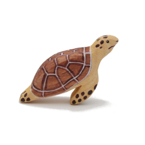 Green Sea Turtle Wooden Figure - by Good Shepherd Toys