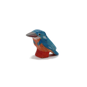 Half-collared Kingfisher Wooden Bird by Good Shepherd Toys