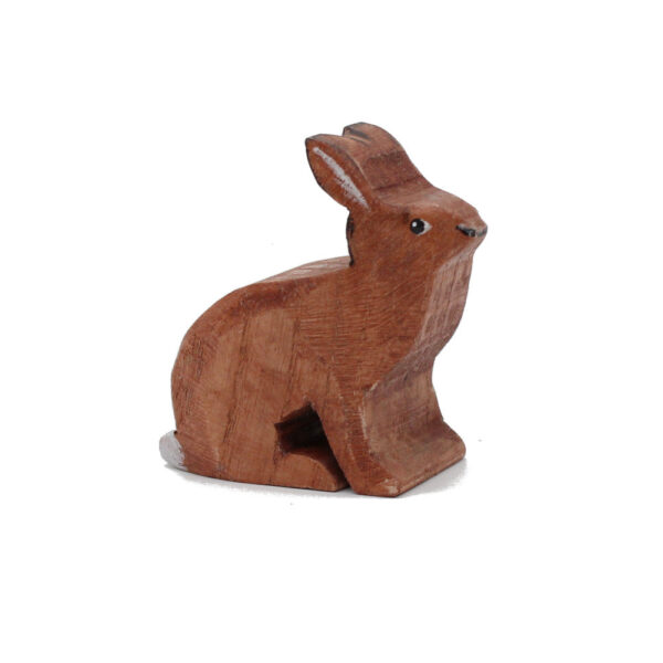 Hare Wooden Figure