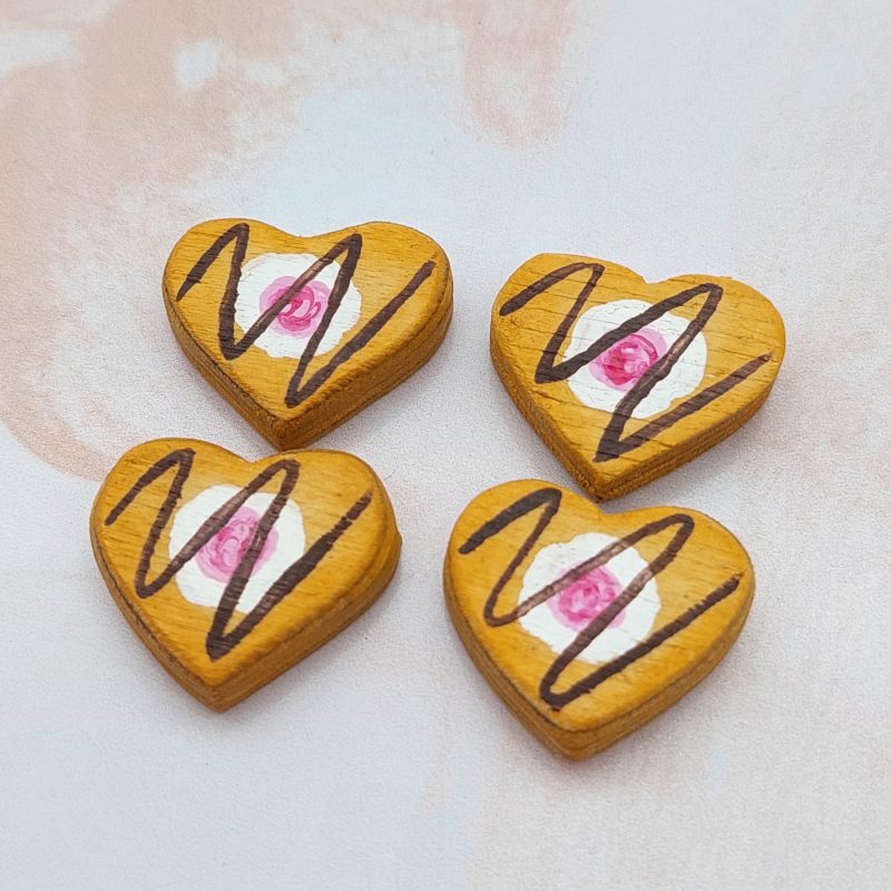Heart Cookies Set of 4 - by Good Shepherd Toys
