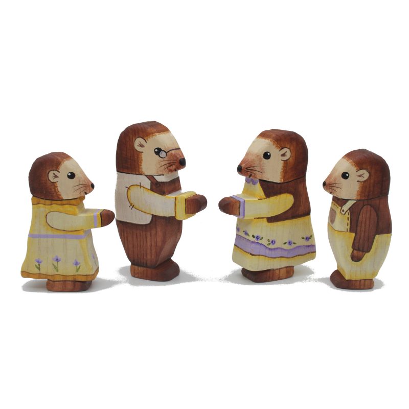 Hedgehog Family Set - by Good Shepherd Toys