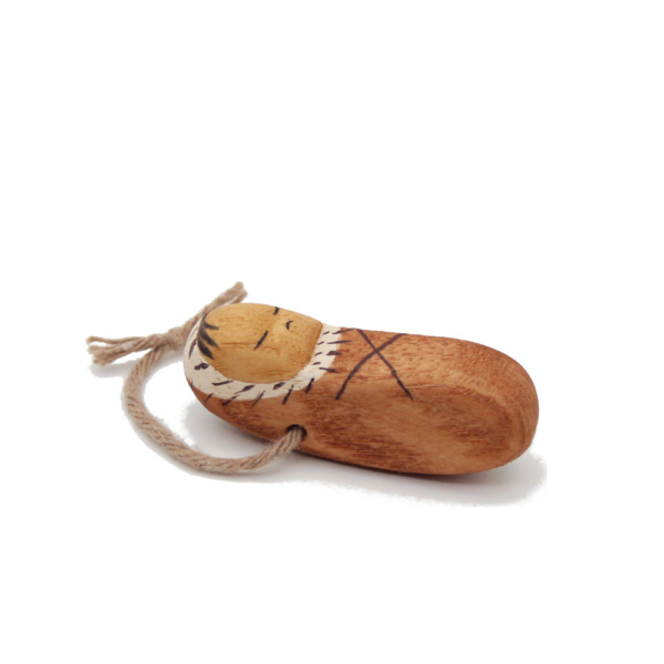 Inuit Baby Wooden Figure - by Good Shepherd Toys