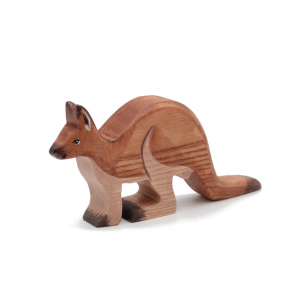 Kangaroo Male Wooden Figure - by Good Shepherd Toys