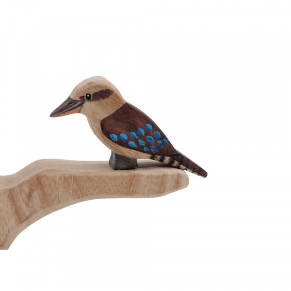 Kookaburra Wooden Bird Figure - by Good Shepherd Toys