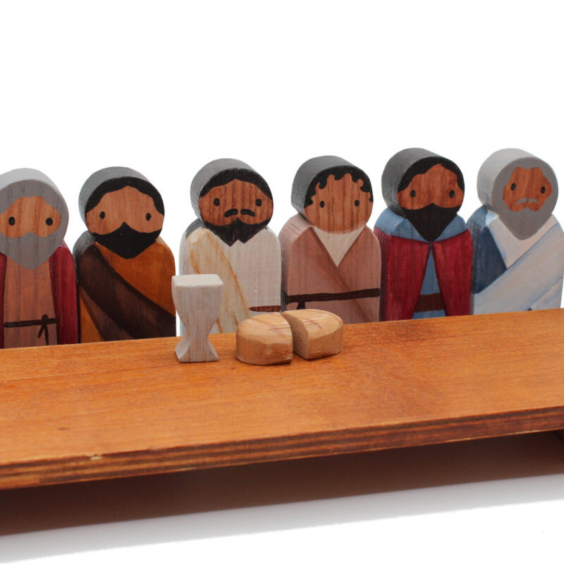 Good Shepherd Toys Last Supper Set Cropped Dark Skins