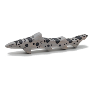 Leopard Shark Wooden Figure - by Good Shepherd Toys