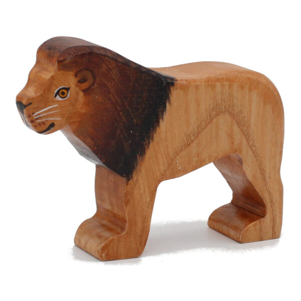 Lion Standing Wooden Figure by Good Shepherd Toys