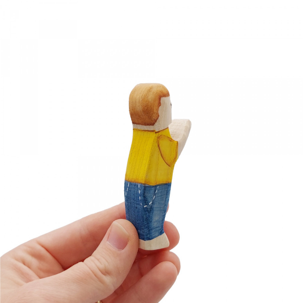 Little Boy with Light skin in Hand - by Good Shepherd Toys