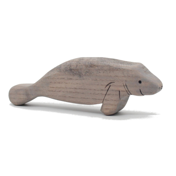 Wooden Manatee - by Good Shepherd Toys