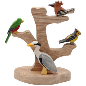 Good Shepherd Toys Wooden Mini Bird Tree