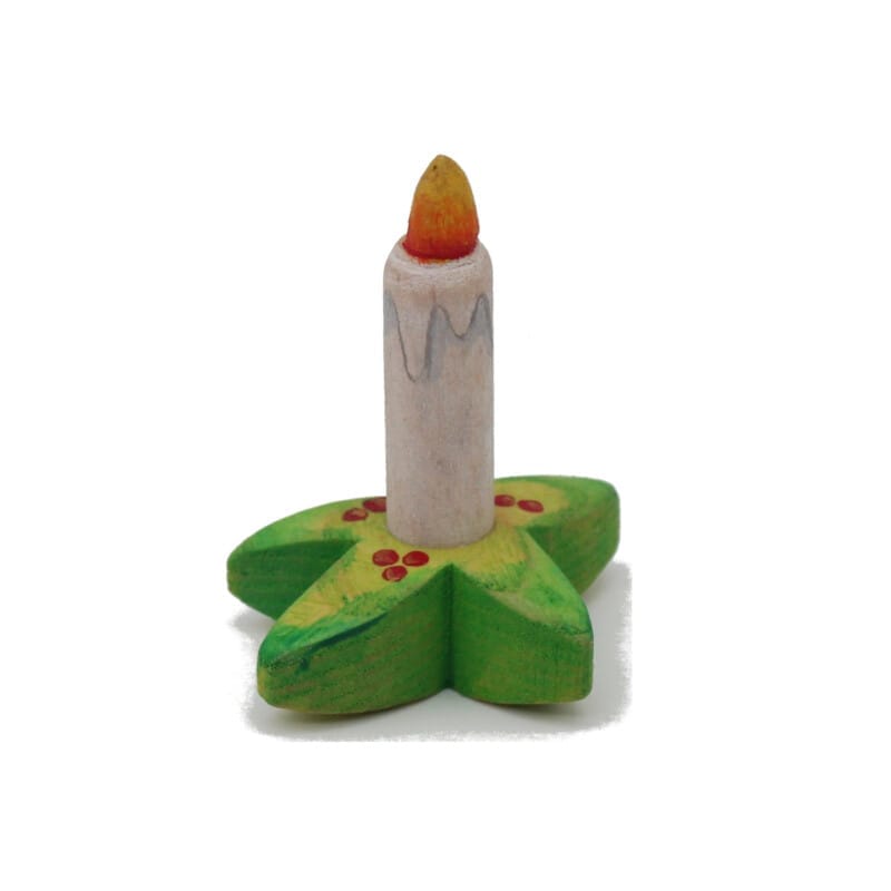 Miniature Christmas Candle Single - by Good Shepherd Toys