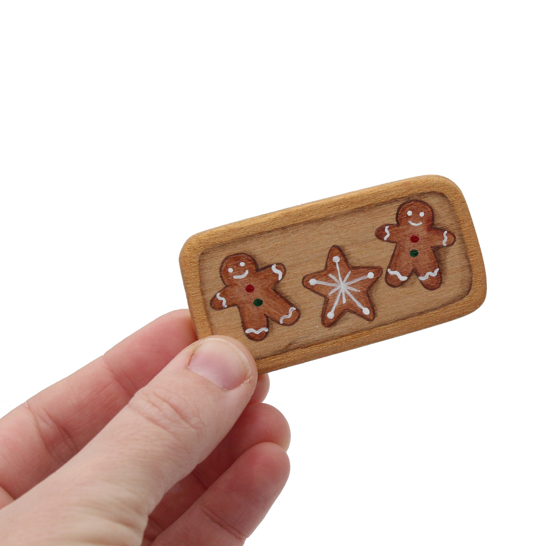 Miniature Christmas Cookies in Hand - by Good Shepherd Toys