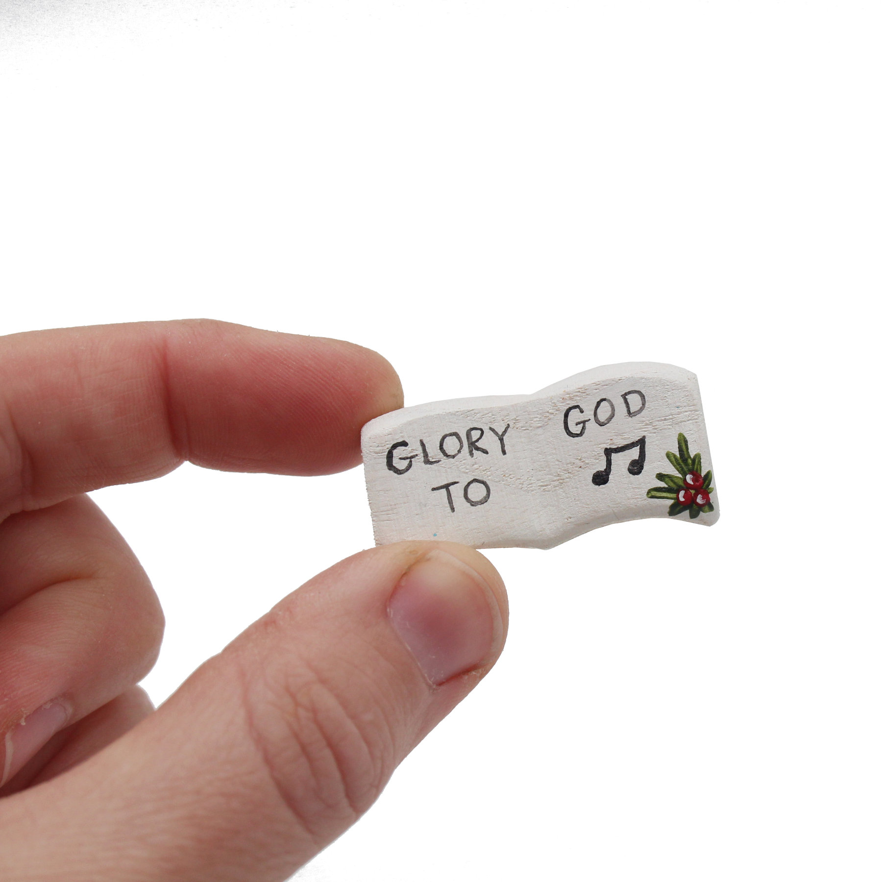 Miniature Christmas Hymnal in Hand - by Good Shepherd Toys