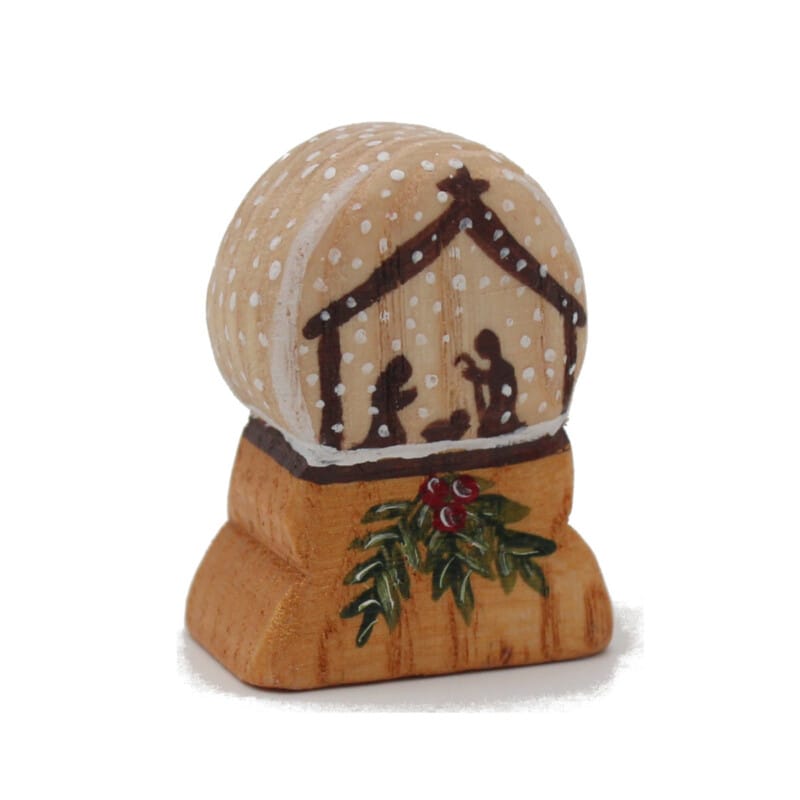 Miniature Snow Globe Nativity Set - by Good Shepherd Toys