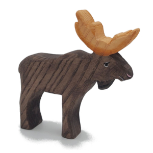 Moose wooden figure - by Good Shepherd Toys